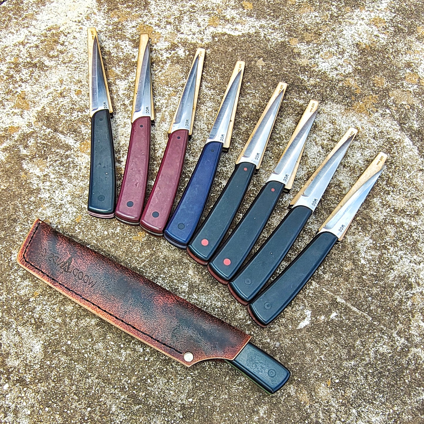 105mm Full Tang Sloyd Knife Black Diamond