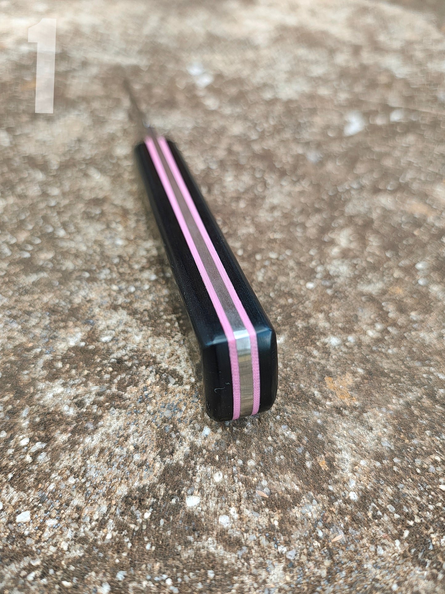 105mm Full Tang Sloyd Knife Black Diamond