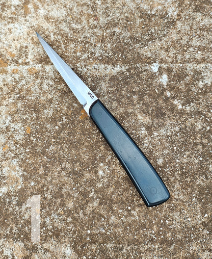 105mm Full Tang Sloyd Knife Black Diamond