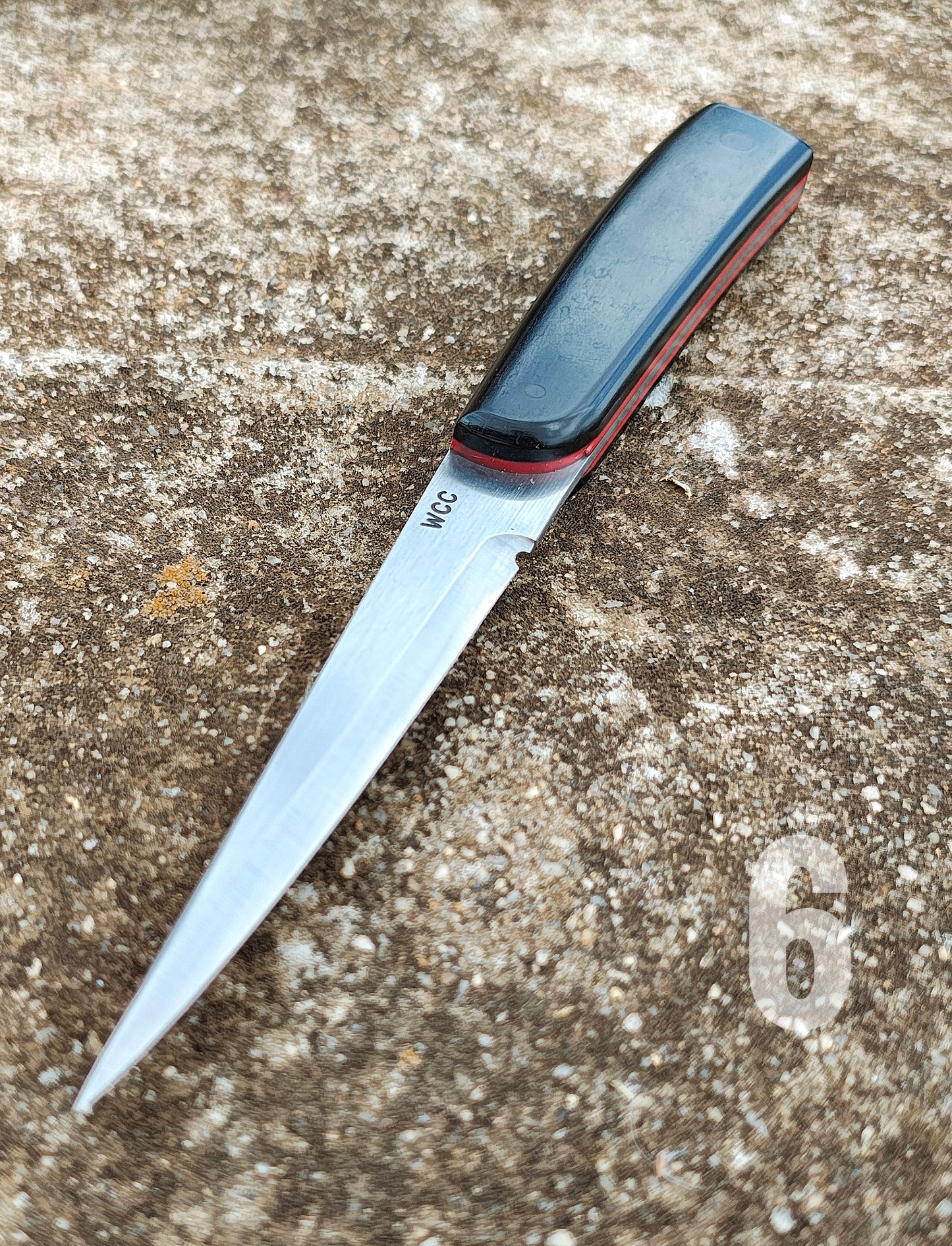 105mm Full Tang Sloyd Black Diamond Black