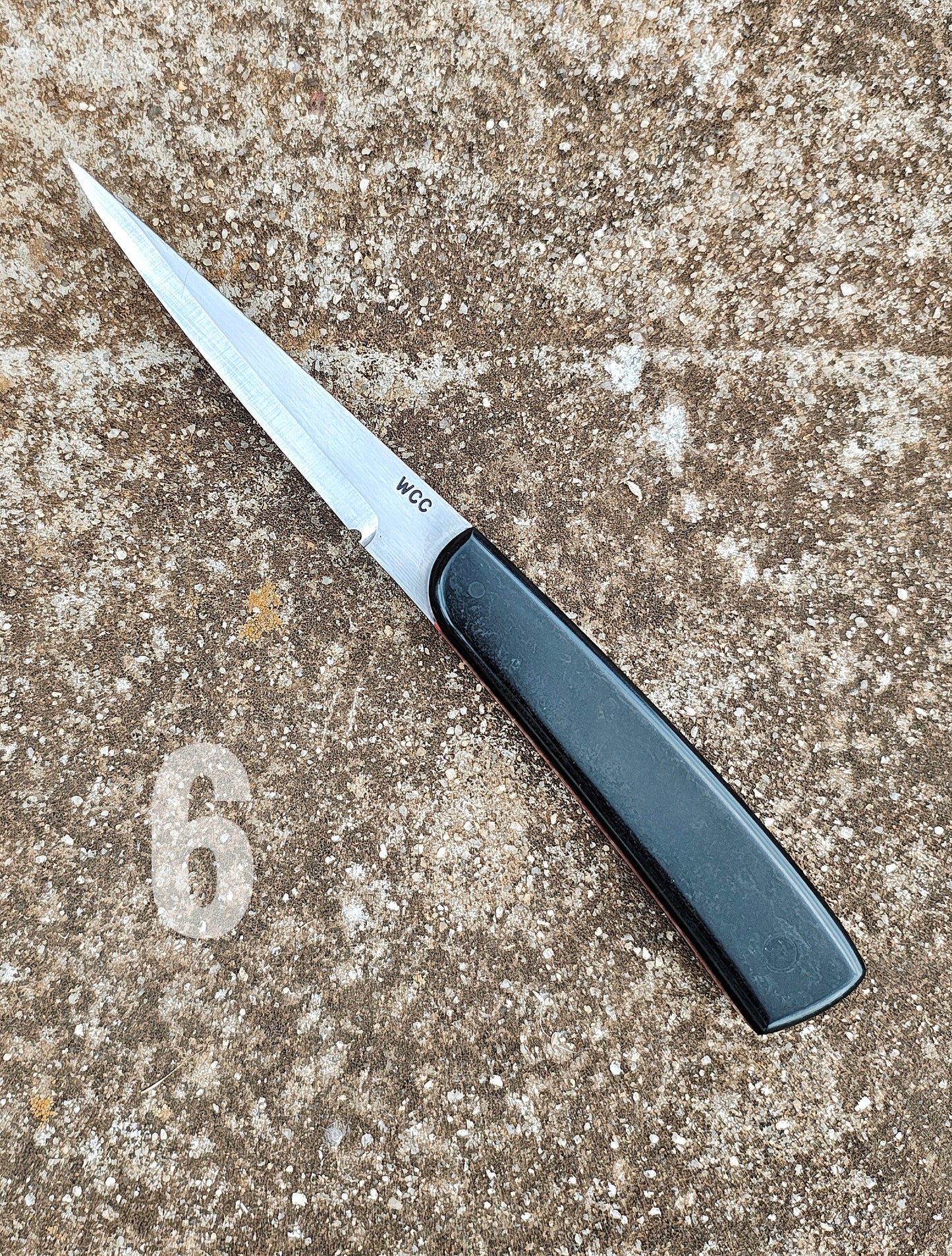 105mm Full Tang Sloyd Black Diamond Black