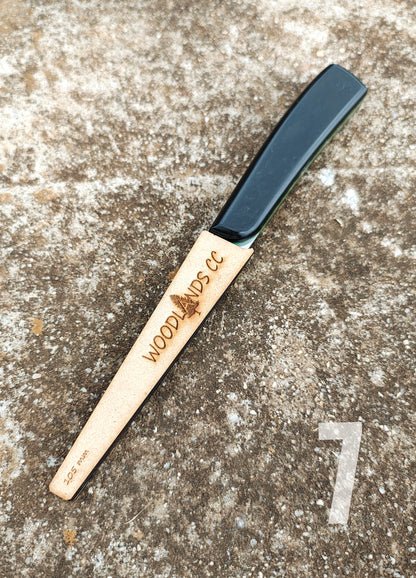 105mm Full Tang Sloyd Black Diamond Green