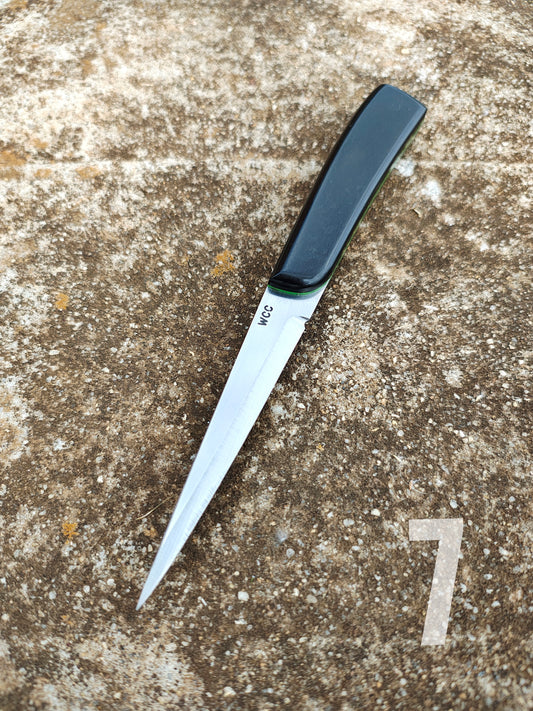 105mm Full Tang Sloyd Black Diamond Green