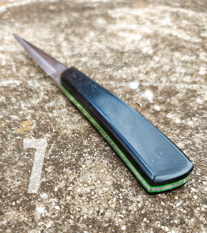 105mm Full Tang Sloyd Black Diamond Green