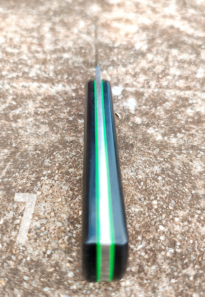 105mm Full Tang Sloyd Black Diamond Green