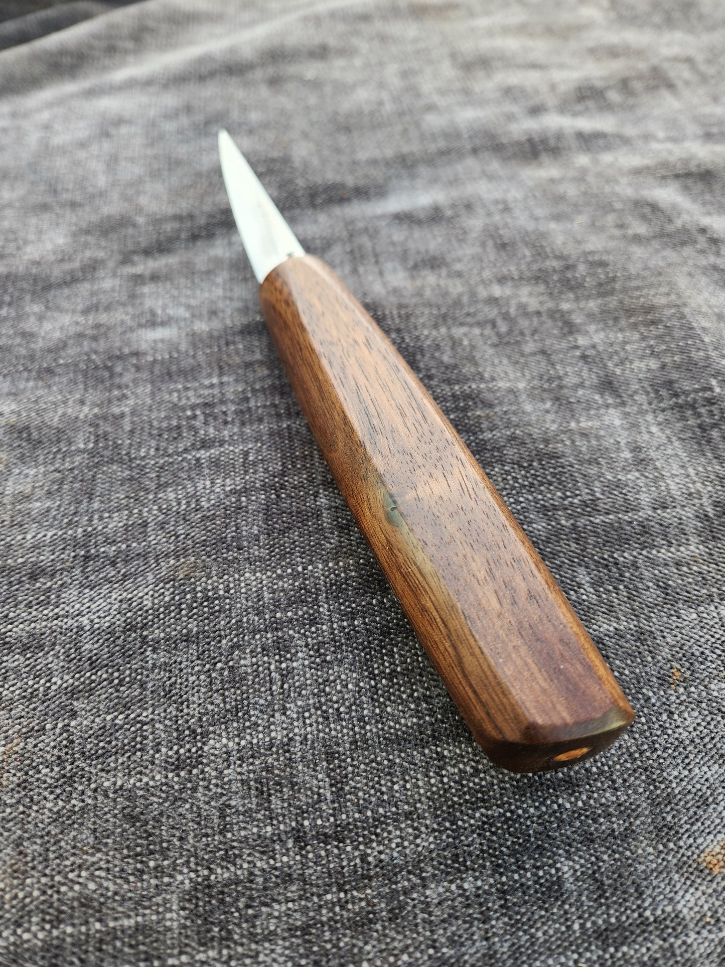 "Valkyrie" 85mm Traditional Sloyd - American Walnut