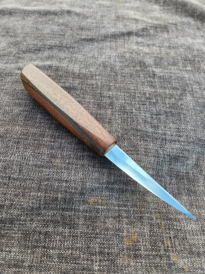 "Valkyrie" 85mm Traditional Sloyd - Turkish Walnut
