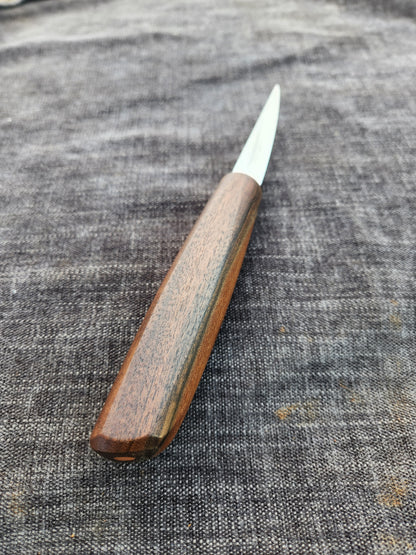 "Valkyrie" 85mm Traditional Sloyd - Turkish Walnut