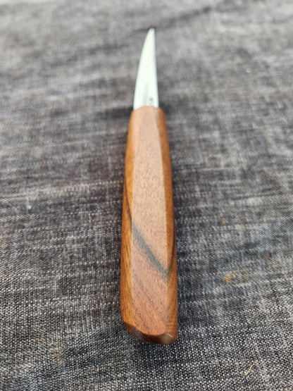 "Valkyrie" 85mm Traditional Sloyd - Turkish Walnut