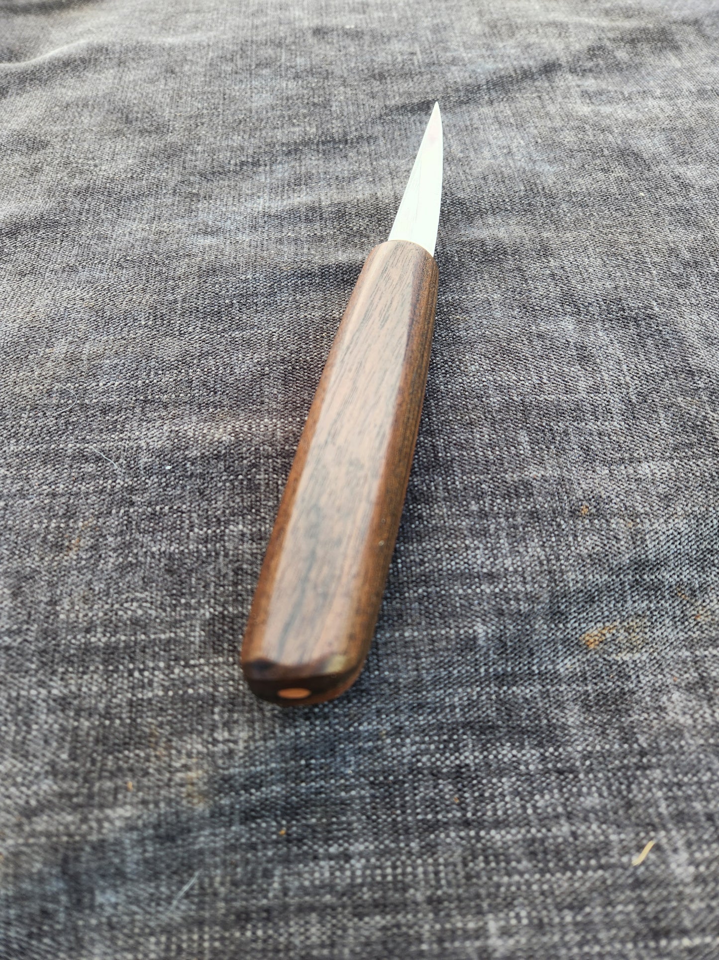 "Valkyrie" 85mm Traditional Sloyd - Turkish Walnut