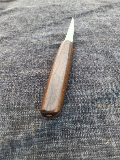 "Valkyrie" 85mm Traditional Sloyd - Turkish Walnut
