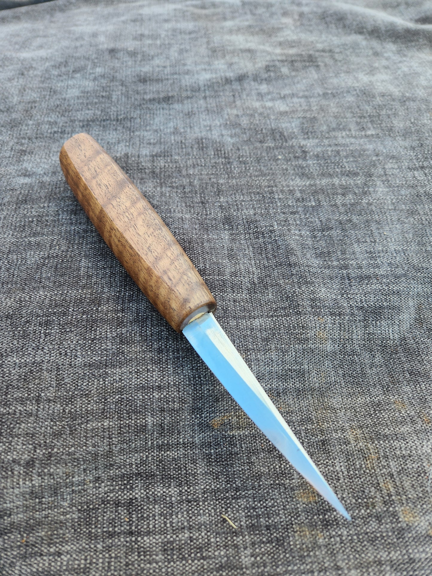 "Valkyrie" 85mm Traditional Sloyd - Turkish Walnut