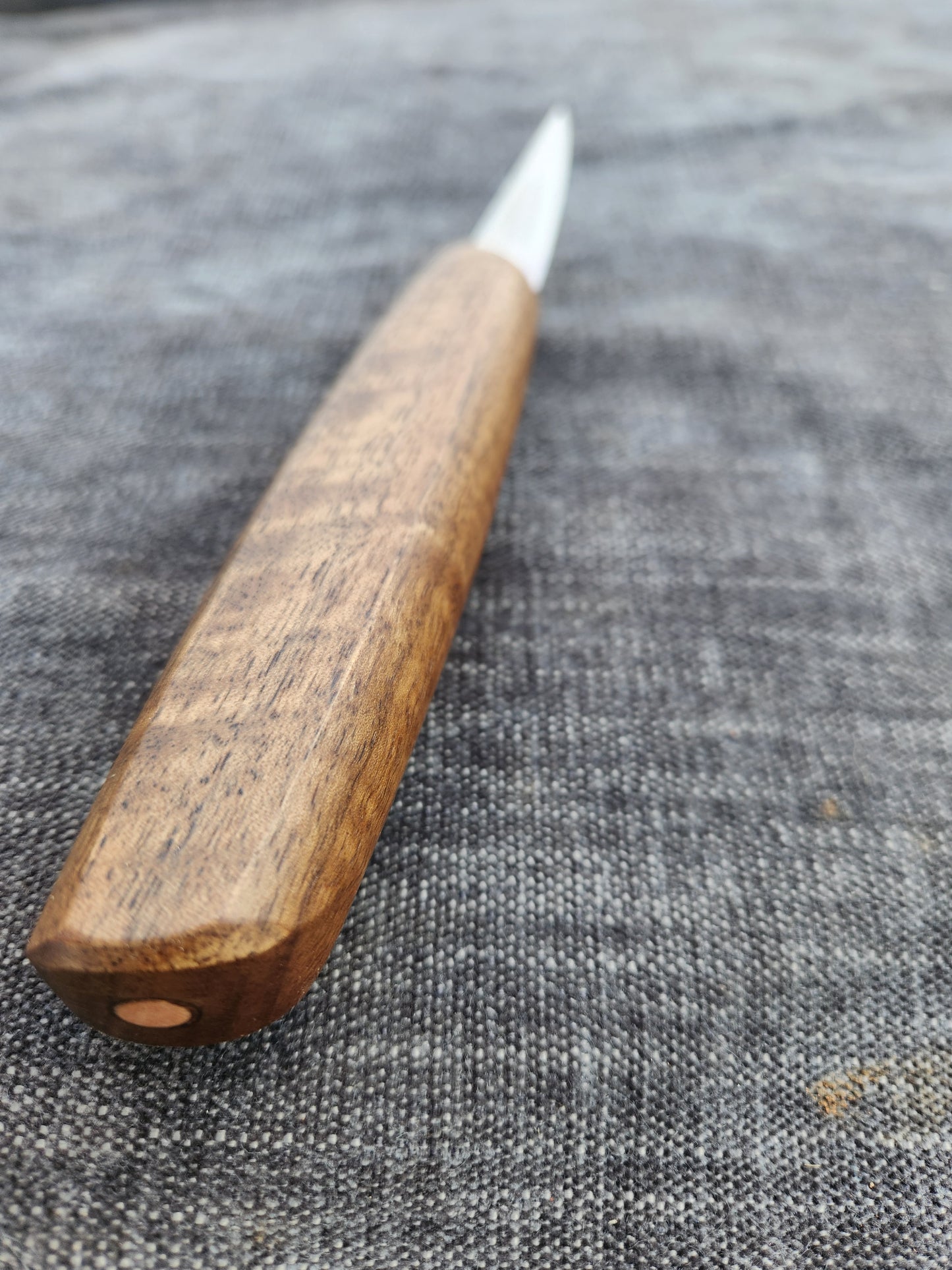 "Valkyrie" 85mm Traditional Sloyd - Turkish Walnut