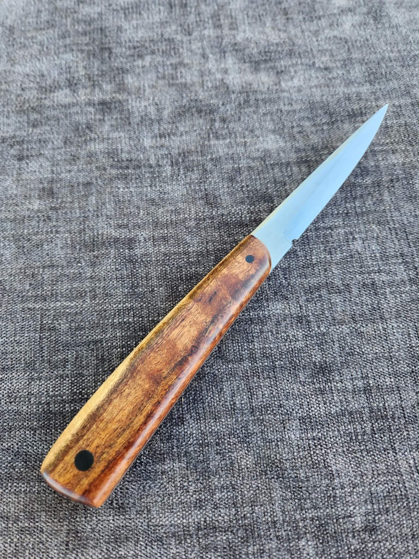 2 Piece Set - 85mm Full Tang Sloyd & 35mm Detailing Knife with Brigalow Handles