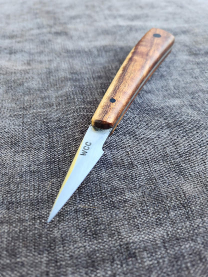 2 Piece Set - 85mm Full Tang Sloyd & 35mm Detailing Knife with Brigalow Handles