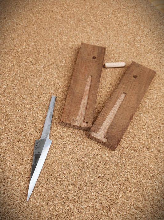 Woodlans cc "Artisan" DIY 75mm Sloyd Knife Making Kit