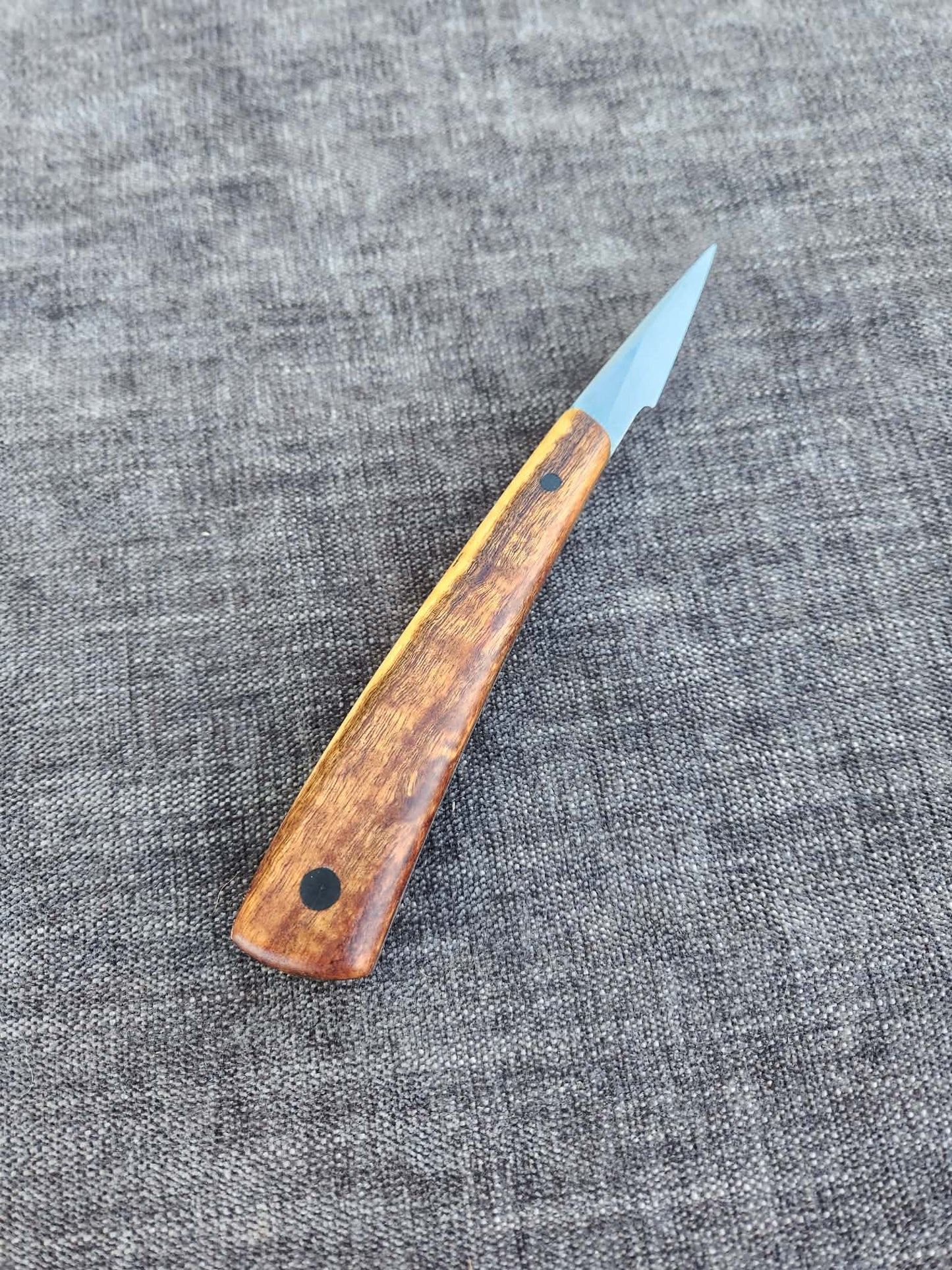 2 Piece Set - 85mm Full Tang Sloyd & 35mm Detailing Knife with Brigalow Handles