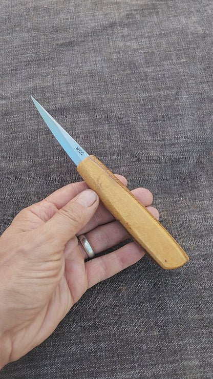 "Valkyrie" 85mm Traditional Sloyd - Blackwood
