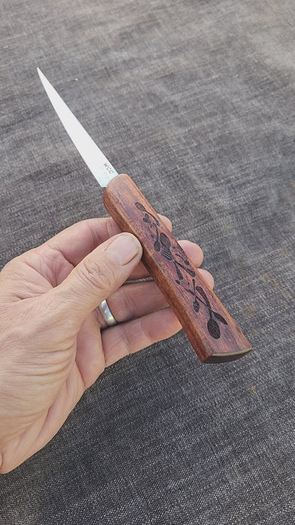 "Valkyrie" 105mm Traditional Sloyd - Lancewood
