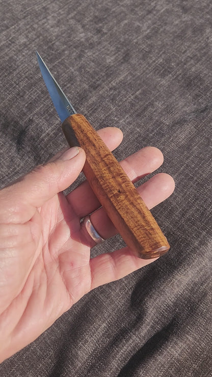 "Valkyrie" 85mm Traditional Sloyd - Blackwood